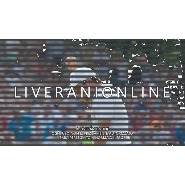 Francesco Molinari, 75 Open d\'Italia, Soiano del Lago 3 giugno 2018. Ph Filippo Venezia/ Filippo Venezia/ AGENZIA ALDO LIVERANI SAS - Il 75mo Open d\'Italia al Gardagolf Country Club, circolo di Soiano del Lago (Brescia) 2018