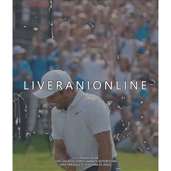 Francesco Molinari, 75 Open d\'Italia, Soiano del Lago 3 giugno 2018. Ph Filippo Venezia/ Filippo Venezia/ AGENZIA ALDO LIVERANI SAS - Il 75mo Open d\'Italia al Gardagolf Country Club, circolo di Soiano del Lago (Brescia) 2018