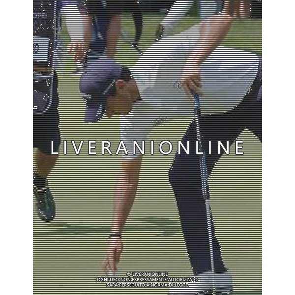 Manassero Matteo, 75 Open d\'Italia, Soiano del Lago 3 giugno 2018. Ph Fotolive Filippo Venezia/ AGENZIA ALDO LIVERANI SAS - Il 75mo Open d\'Italia al Gardagolf Country Club, circolo di Soiano del Lago (Brescia) 2018