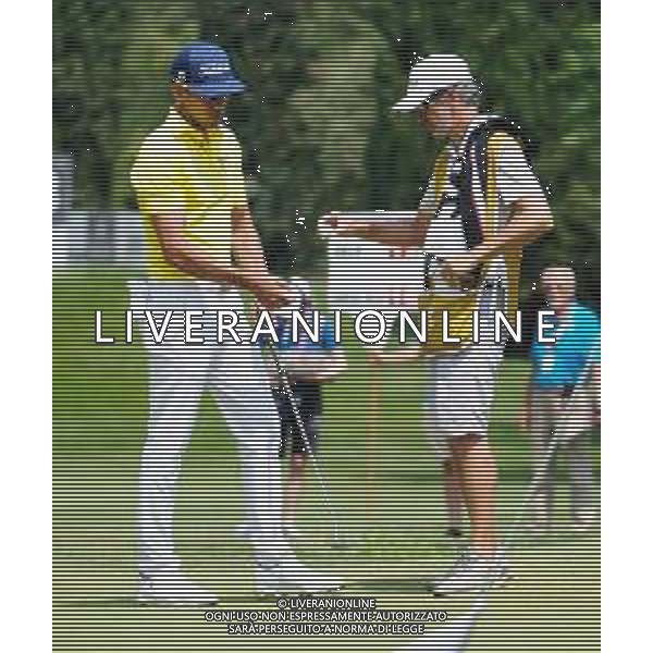 Cabrera Bello Rafa, 75 Open d\'Italia, Soiano del Lago 3 giugno 2018. Ph Fotolive Filippo Venezia/ AGENZIA ALDO LIVERANI SAS - Il 75mo Open d\'Italia al Gardagolf Country Club, circolo di Soiano del Lago (Brescia) 2018