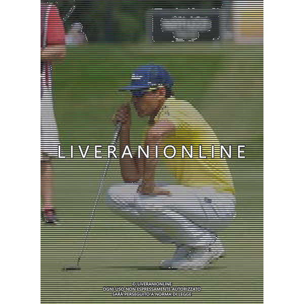 Cabrera Bello Rafa, 75 Open d\'Italia, Soiano del Lago 3 giugno 2018. Ph Fotolive Filippo Venezia/ AGENZIA ALDO LIVERANI SAS - Il 75mo Open d\'Italia al Gardagolf Country Club, circolo di Soiano del Lago (Brescia) 2018