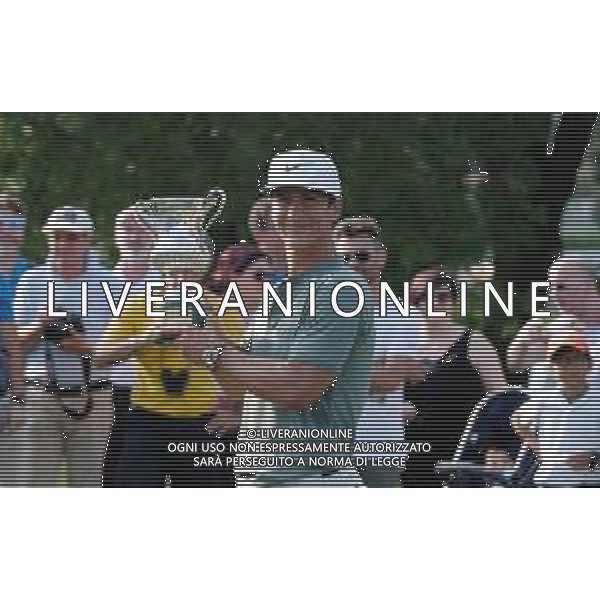 Thorbjorn Olesen, 75 Open d\'Italia, Soiano del Lago 3 giugno 2018. Ph Filippo Venezia/ Filippo Venezia/ AGENZIA ALDO LIVERANI SAS - Il 75mo Open d\'Italia al Gardagolf Country Club, circolo di Soiano del Lago (Brescia) 2018