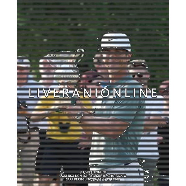 Thorbjorn Olesen, 75 Open d\'Italia, Soiano del Lago 3 giugno 2018. Ph Filippo Venezia/ Filippo Venezia/ AGENZIA ALDO LIVERANI SAS - Il 75mo Open d\'Italia al Gardagolf Country Club, circolo di Soiano del Lago (Brescia) 2018