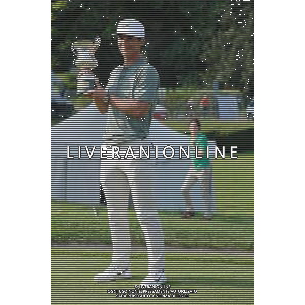 Thorbjorn Olesen, 75 Open d\'Italia, Soiano del Lago 3 giugno 2018. Ph Filippo Venezia/ Filippo Venezia/ AGENZIA ALDO LIVERANI SAS - Il 75mo Open d\'Italia al Gardagolf Country Club, circolo di Soiano del Lago (Brescia) 2018