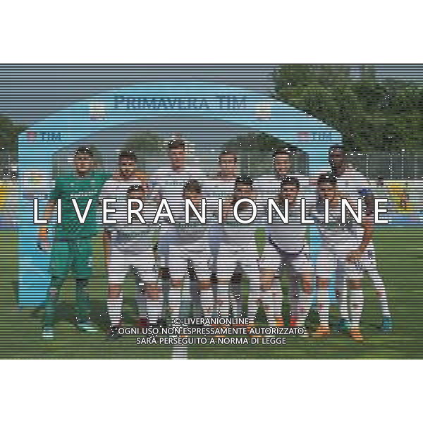 Fase Finale Campionato Primavera TIM 2017/2018 Trofeo Giacinto Facchetti Semifinale Sassuolo (MO) - 05.06.2018 Atalanta-Fiorentina Nella Foto:Fiorentina Squadra Formazione Cerofolini,Ferrarini,Ranieri,Lakti,Valencic,Diakhate,Gori,Sottil,Pinto,Hristov,Maganjic /Ph.Vitez-Ag. Aldo Liverani