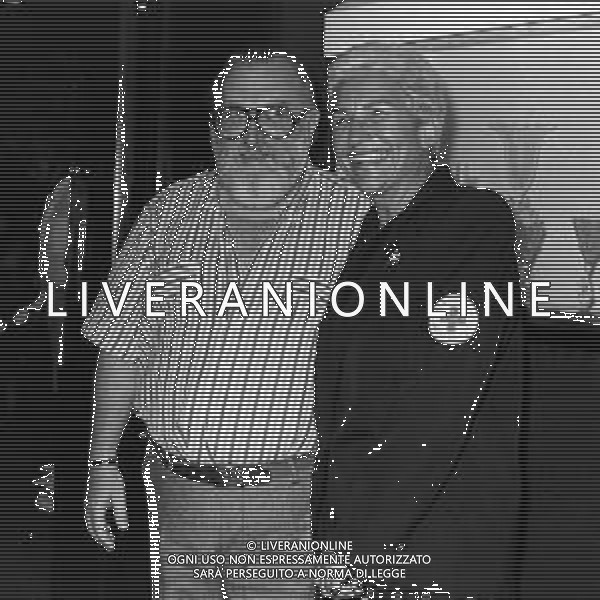 MARIA PIA FANFANI, scrittrice e volontaria della Croce Rossa Italiana - RETROSPETTIVA nella foto nel 1984 con Sergio Leone ©ARCHIVIO / AGENZIA ALDO LIVERANI SAS