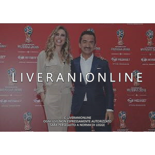 Conferenza Stampa dell\'offerta Mediaset per Russia 2018 Milano - 07.06.2018 Nella Foto: Nicola Savino e Ilary Blasi /Ph.Vitez-Ag. Aldo Liverani