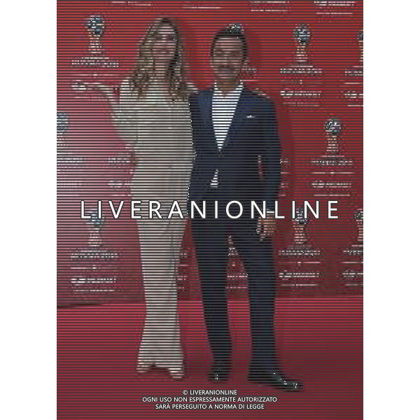 Conferenza Stampa dell\'offerta Mediaset per Russia 2018 Milano - 07.06.2018 Nella Foto: Nicola Savino e Ilary Blasi /Ph.Vitez-Ag. Aldo Liverani