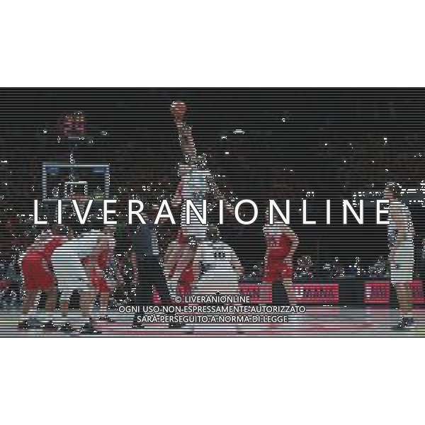LBA Lega Basket Serie A 2017/2018 Playoff Finale Gara 2 Milano - 07.06.2018 EA7 Emporio Armani-Dolomiti Energia Trentino Nella Foto:palla a due /Ph.Vitez-Ag. Aldo Liverani