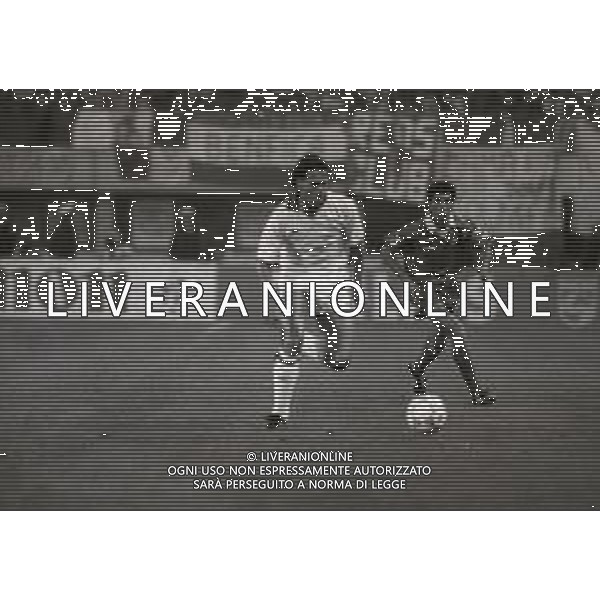 23 MAGGIO 1990 STADIO PRATER DI VIENNA FINALE DI COPPA CAMPIONI MILAN BENFICA 1-0 NELLA FOTO MARCO VAN BASTEN AG ALDO LIVERANI SAS