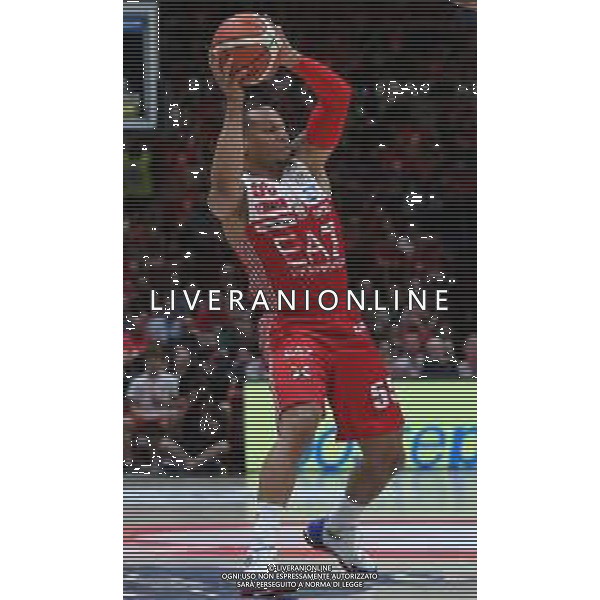 LBA Lega Basket Serie A 2017/2018 Playoff Finale Gara 2 Milano - 07.06.2018 EA7 Emporio Armani-Dolomiti Energia Trentino Nella Foto:Jerrells Curtis /Ph.Vitez-Ag. Aldo Liverani