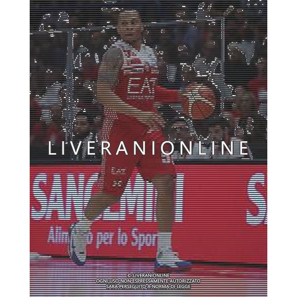 LBA Lega Basket Serie A 2017/2018 Playoff Finale Gara 2 Milano - 07.06.2018 EA7 Emporio Armani-Dolomiti Energia Trentino Nella Foto:Jerrells Curtis /Ph.Vitez-Ag. Aldo Liverani