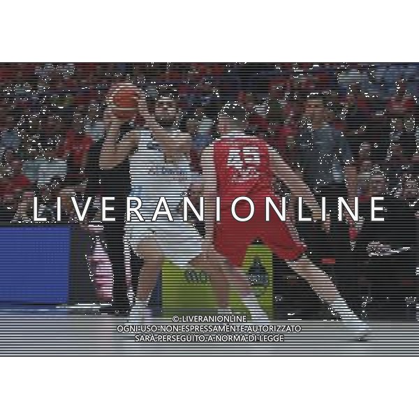 LBA Lega Basket Serie A 2017/2018 Playoff Finale Gara 2 Milano - 07.06.2018 EA7 Emporio Armani-Dolomiti Energia Trentino Nella Foto:Franke Yannick /Ph.Vitez-Ag. Aldo Liverani