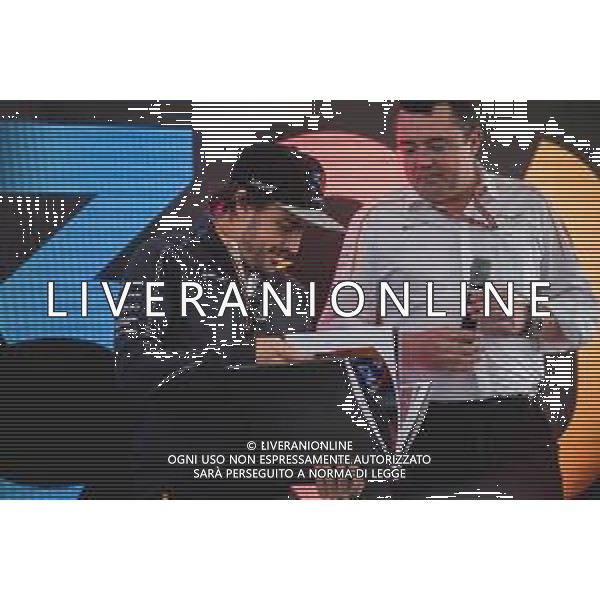 (L to R): Fernando Alonso (ESP) McLaren celebrates his upcoming 300th GP with Eric Boullier (FRA) McLaren Racing Director. 07.06.2018. Formula 1 World Championship, Rd 7, Canadian Grand Prix, Montreal, Canada, Preparation Day. / AGENZIA ALDO LIVERANI SAS - ITALY ONLY EDITORIAL USE ONLY