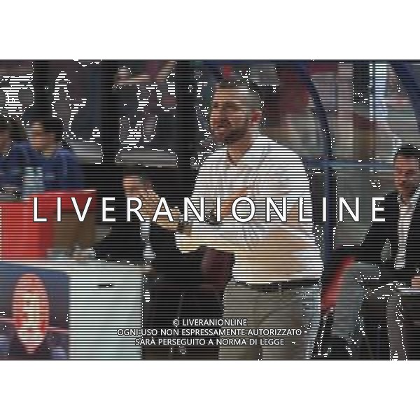 Emanuele Di Paolantonio nuovo allenatore di Andrea Costa Basket Imola foto andrea costa basket imola-roseto ex squadra di Emanuele di Paolantonio campionato 2017/2018 foto gianni sanna-ag aldo liverani sas