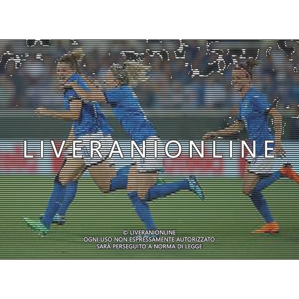 FIFA Women\'s World Cup France 2019 - Qualify Group F Firenze - 08.06.2018 Italia-Portogallo Nella Foto:cristiana girelli esultanza dopo il gol /Ph.Vitez-Ag. Aldo Liverani