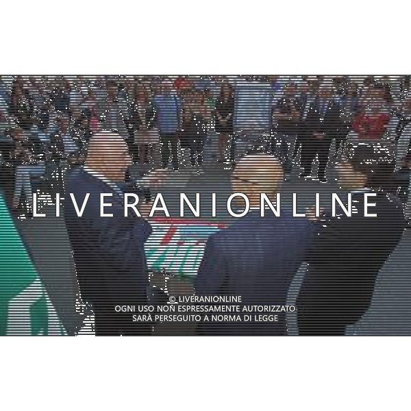 ADRIANO GALLIANI A IMOLA X SOSTENERE GIUSEPPE PALAZZOLO UNIONE CENTRO DESTRA IN PIAZZA MATTEOTTI CHIUSURA CAMPAGNA elettorale forza italia x nicholas vacchi 08.06.2018 ©SANNA/ AGENZIA ALDO LIVERANI SAS
