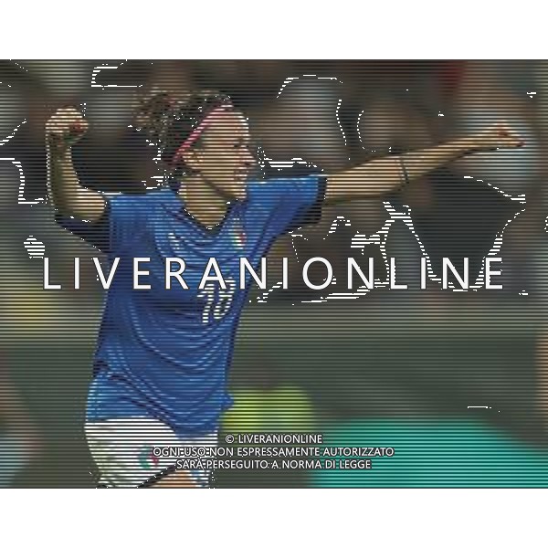 FIFA Women\'s World Cup France 2019 - Qualify Group F Firenze - 08.06.2018 Italia-Portogallo Nella Foto:barbara bonansea esultanza dopo il gol /Ph.Vitez-Ag. Aldo Liverani