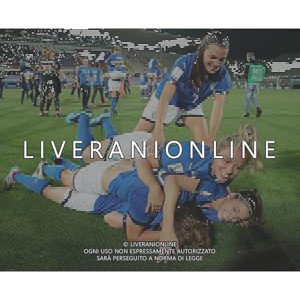 FIFA Women\'s World Cup France 2019 - Qualify Group F Firenze - 08.06.2018 Italia-Portogallo Nella Foto: esultanza e la gioia delle giocatrici italiane a fine gara /Ph.Vitez-Ag. Aldo Liverani