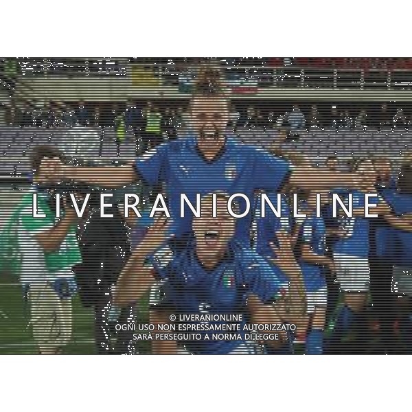 FIFA Women\'s World Cup France 2019 - Qualify Group F Firenze - 08.06.2018 Italia-Portogallo Nella Foto: esultanza e la gioia delle giocatrici italiane a fine gara /Ph.Vitez-Ag. Aldo Liverani