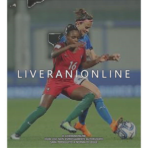 FIFA Womens\'s World Cup France 2019 - Qualify Group F Firenze - 08.06.2018 Italia-Portogallo Nella Foto:Barbara Bonansea - Diana Silva /Ph.Vitez-Ag. Aldo Liverani