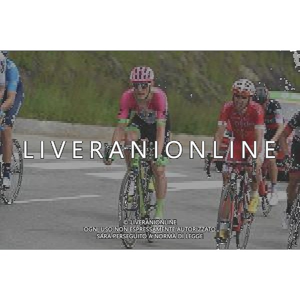 09-06-2018 Criterium Du Dauphine Libere; Tappa 06 Frontenex - La Rosiere; 2018, Ef Education First - Drapac Cannondale; 2018, Cofidis Solutions Credits; Rolland, Pierre; Navarro, Daniel Garcia; La Rosiere; ©SIROTTI / AGENZIA ALDO LIVERANI SAS