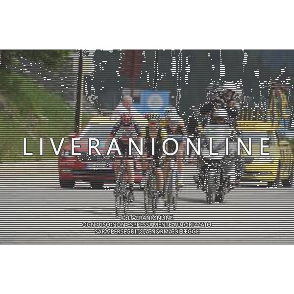 09-06-2018 Criterium Du Dauphine Libere; Tappa 06 Frontenex - La Rosiere; 2018, Uae Team Emirates; 2018, Mitchelton - Scott; 2018, Ag2r La Mondiale; Martin, Daniel; Yates, Adam; Bardet, Romain; La Rosiere; ©SIROTTI / AGENZIA ALDO LIVERANI SAS