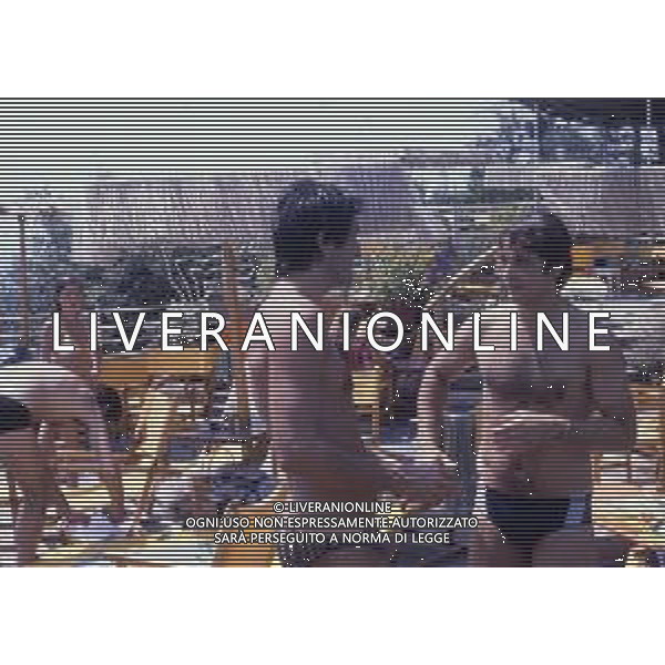 RETROSPETTIVA SERGIO SANTARINI CALCIATORE E ALLENATORE NELLA FOTO SERGIO SANTARINI CON VINCENZO D\'AMICO AG ALDO LIVERANI SAS