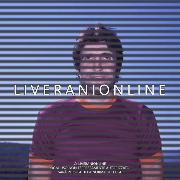 RETROSPETTIVA SERGIO SANTARINI CALCIATORE E ALLENATORE NELLA FOTO SERGIO SANTARINI CON LA MAGLIA DELLA ROMA AG ALDO LIVERANI SAS