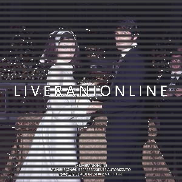 RETROSPETTIVA SERGIO SANTARINI CALCIATORE E ALLENATORE NELLA FOTO SERGIO SANTARINI CON LA MOGLIE IL GIORNO DEL SUO MATRIMONIO AG ALDO LIVERANI SAS