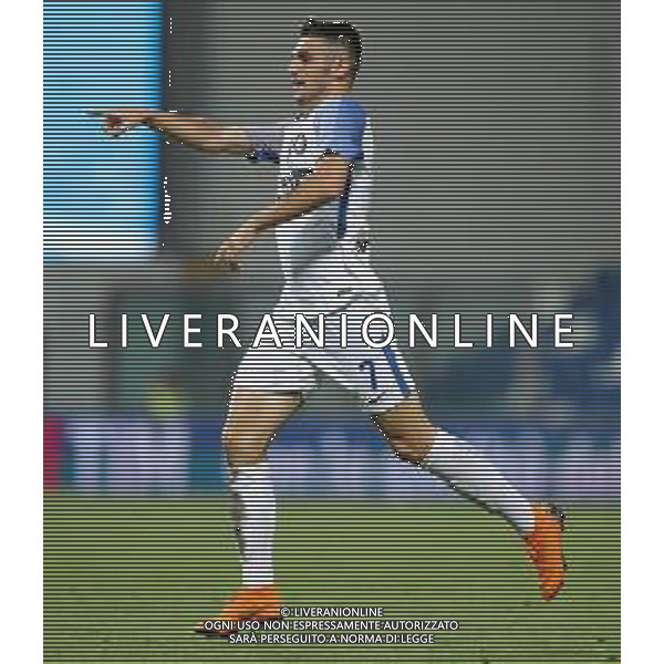 Fase Finale Campionato Primavera TIM 2017/2018 Trofeo Giacinto Facchetti Finale Reggio Emilia - 09.06.2018 Fiorentina-Inter Nella Foto:matteo rover esulta /Ph.Vitez-Ag. Aldo Liverani