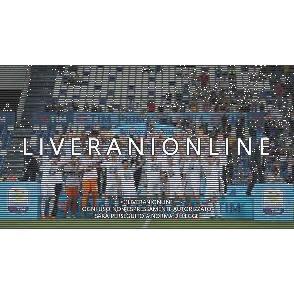 Fase Finale Campionato Primavera TIM 2017/2018 Trofeo Giacinto Facchetti Finale Reggio Emilia - 09.06.2018 Fiorentina-Inter Nella Foto:manuel lombardoni alza la coppa /Ph.Vitez-Ag. Aldo Liverani