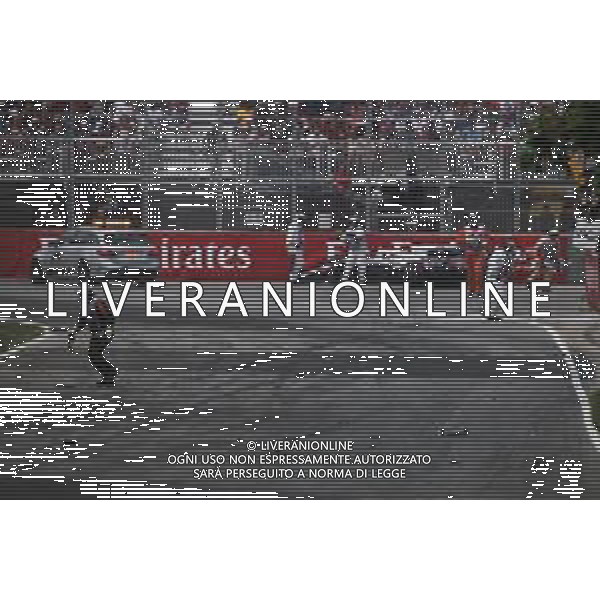 Lance Stroll (CDN) Williams FW41 and Brendon Hartley (NZL) Scuderia Toro Rosso STR13 crashed at the start of the race. 10.06.2018. Formula 1 World Championship, Rd 7, Canadian Grand Prix, Montreal, Canada, Race Day. AG ALDO LIVERANI SAS-ONLY ITALY