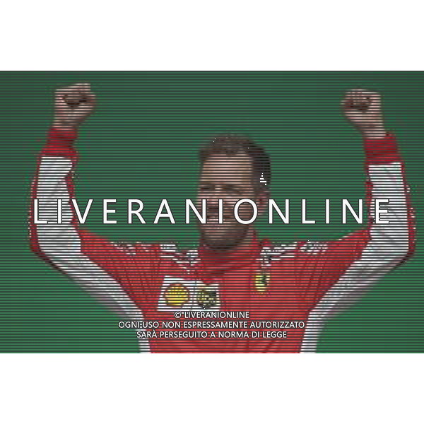 1st place Sebastian Vettel (GER) Ferrari SF71H, 10.06.2018. Formula 1 World Championship, Rd 7, Canadian Grand Prix, Montreal, Canada, Race Day. AG ALDO LIVERANI SAS-ONLY ITALY