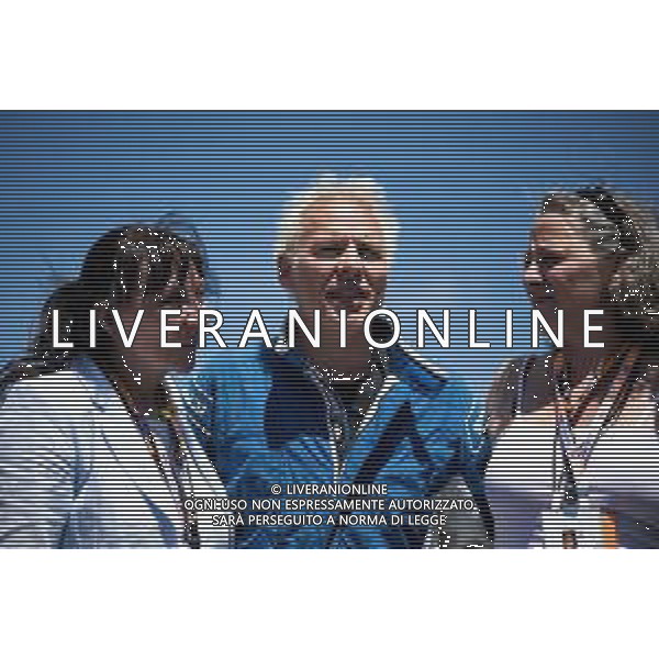 Jacques Villeneuve (CDN) with his mother Joann. 10.06.2018. Formula 1 World Championship, Rd 7, Canadian Grand Prix, Montreal, Canada, Race Day. AG ALDO LIVERANI SAS-ONLY ITALY
