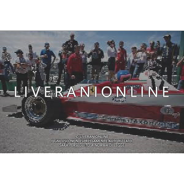 Jacques Villeneuve (CDN) with his father Gilles\' Ferrari 1978 312 T3. 10.06.2018. Formula 1 World Championship, Rd 7, Canadian Grand Prix, Montreal, Canada, Race Day. AG ALDO LIVERANI SAS-ONLY ITALY