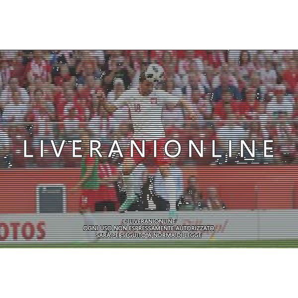 WARSZAWA 12.06.2018 SPORT PILKA NOZNA FOOTBALL MIEDZYNARODOWY MECZ TOWARZYSKI INTERNATIONAL FRIENDLY FOOTBALL MATCH POLSKA - LITWA POLAND - LITHUANIA NZ. BARTOSZ BERESZYNSKI (POL) FOT. MICHAL CHWIEDUK / FOKUSMEDIA.COM.PL / NEWSPIX.PL --- Newspix.pl AG ALDO LIVERANI SAS ONLY ITALY