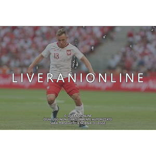 WARSZAWA 12.06.2018 SPORT PILKA NOZNA FOOTBALL MIEDZYNARODOWY MECZ TOWARZYSKI INTERNATIONAL FRIENDLY FOOTBALL MATCH POLSKA - LITWA POLAND - LITHUANIA NZ. MACIEJ RYBUS (POL) FOT. MICHAL CHWIEDUK / FOKUSMEDIA.COM.PL / NEWSPIX.PL --- Newspix.pl AG ALDO LIVERANI SAS ONLY ITALY