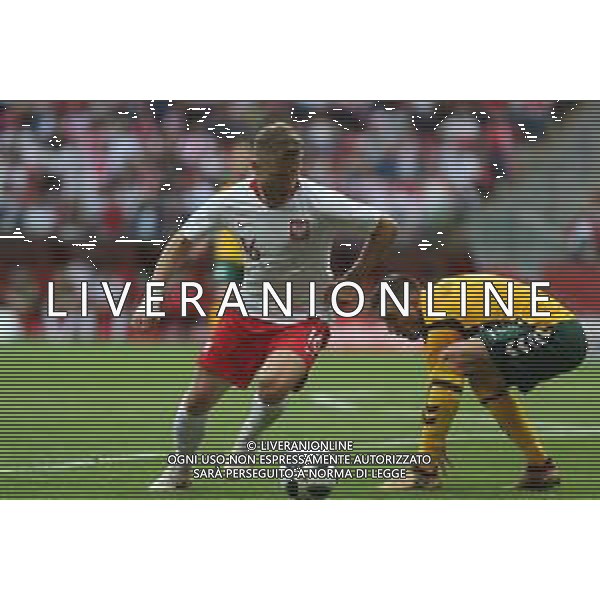 WARSZAWA 12.06.2018 SPORT PILKA NOZNA FOOTBALL MIEDZYNARODOWY MECZ TOWARZYSKI INTERNATIONAL FRIENDLY FOOTBALL MATCH POLSKA - LITWA POLAND - LITHUANIA NZ. JAKUB BLASZCZYKOWSKI (POL) FOT. MICHAL CHWIEDUK / FOKUSMEDIA.COM.PL / NEWSPIX.PL --- Newspix.pl AG ALDO LIVERANI SAS ONLY ITALY