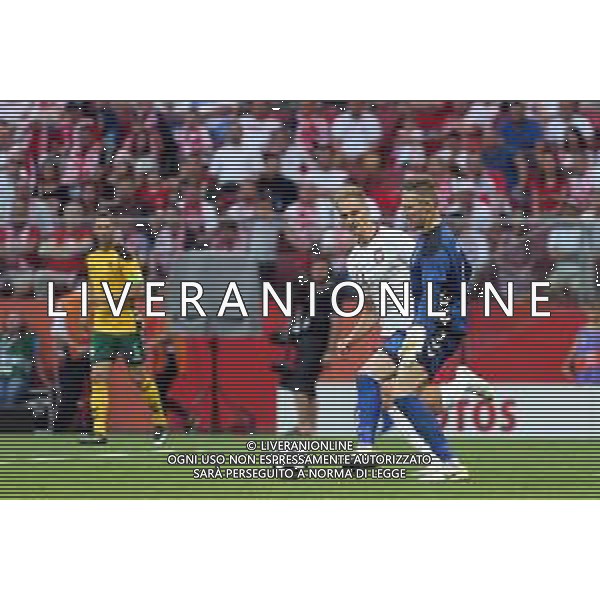 WARSZAWA 12.06.2018 SPORT PILKA NOZNA FOOTBALL MIEDZYNARODOWY MECZ TOWARZYSKI INTERNATIONAL FRIENDLY FOOTBALL MATCH POLSKA - LITWA POLAND - LITHUANIA NZ. LUKASZ TEODORCZYK (POL) DZIUGAS BARTKUS (LIT) FOT. MICHAL CHWIEDUK / FOKUSMEDIA.COM.PL / NEWSPIX.PL --- Newspix.pl AG ALDO LIVERANI SAS ONLY ITALY