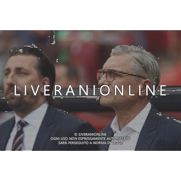 Warszawa , Stadion Narodowy 12.06.2018 Sport , Pilka nozna Reprezentacja , Kadra , mecz towarzyski Polska - Litwa NZ kierownik reprezentacji Tomasz Iwan selekcjoner Polska , head coach Adam Nawalka FOT Michal Nowak / Newspix.pl Warsaw , National Stadium 12.06.2018 Sport , Football National Teams , Friendly game Poland - Lithuania photo by Michal Nowak / Newspix.pl --- Newspix.pl AG ALDO LIVERANI SAS ONLY ITALY