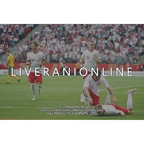 Warszawa , Stadion Narodowy 12.06.2018 Sport , Pilka nozna Reprezentacja , Kadra , mecz towarzyski Polska - Litwa NZ Jakub Blaszczykowski ( POL ) bramka gol 4-0 radosc FOT Michal Nowak / Newspix.pl Warsaw , National Stadium 12.06.2018 Sport , Football National Teams , Friendly game Poland - Lithuania photo by Michal Nowak / Newspix.pl --- Newspix.pl AG ALDO LIVERANI SAS ONLY ITALY