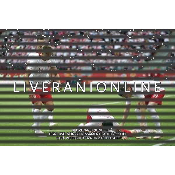 Warszawa , Stadion Narodowy 12.06.2018 Sport , Pilka nozna Reprezentacja , Kadra , mecz towarzyski Polska - Litwa NZ Jakub Blaszczykowski ( POL ) bramka gol 4-0 radosc FOT Michal Nowak / Newspix.pl Warsaw , National Stadium 12.06.2018 Sport , Football National Teams , Friendly game Poland - Lithuania photo by Michal Nowak / Newspix.pl --- Newspix.pl AG ALDO LIVERANI SAS ONLY ITALY