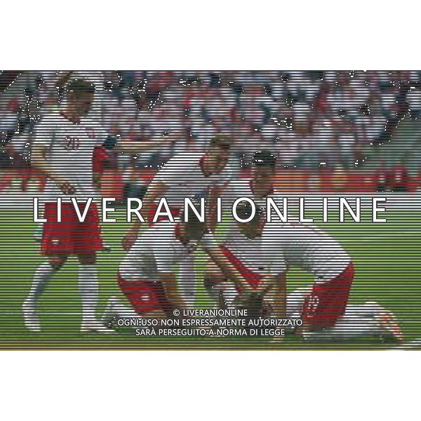 Warszawa , Stadion Narodowy 12.06.2018 Sport , Pilka nozna Reprezentacja , Kadra , mecz towarzyski Polska - Litwa NZ Jakub Blaszczykowski ( POL ) bramka gol 4-0 radosc FOT Michal Nowak / Newspix.pl Warsaw , National Stadium 12.06.2018 Sport , Football National Teams , Friendly game Poland - Lithuania photo by Michal Nowak / Newspix.pl --- Newspix.pl AG ALDO LIVERANI SAS ONLY ITALY