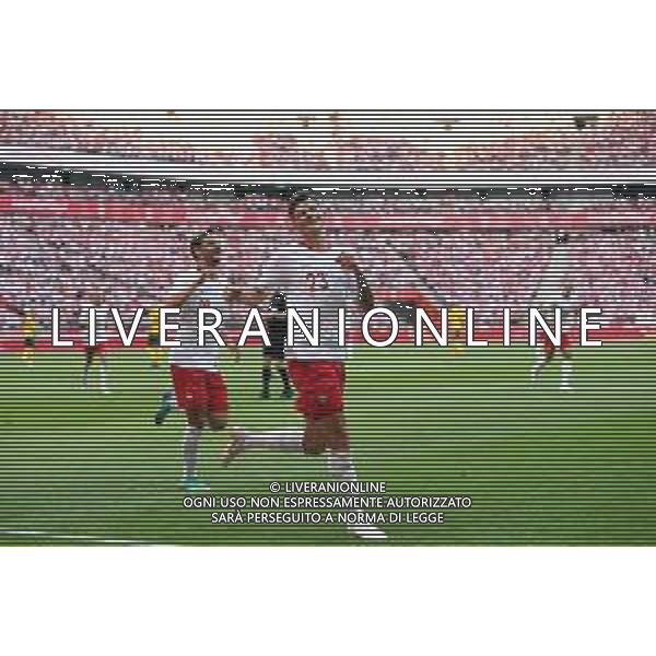 WARSZAWA 12.06.2018 MIEDZYNARODOWY MECZ TOWARZYSKI: POLSKA - LITWA --- INTERNATIONAL FRIENDLY FOOTBALL MATCH IN WARSAW: POLAND - LITHUANIA BARTOSZ BERESZYNSKI DAWID KOWNACKI FOT. PIOTR KUCZA/FOTOPYK / NEWSPIX.PL --- Newspix.pl AG ALDO LIVERANI SAS ONLY ITALY