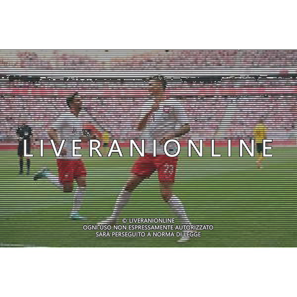 WARSZAWA 12.06.2018 MIEDZYNARODOWY MECZ TOWARZYSKI: POLSKA - LITWA --- INTERNATIONAL FRIENDLY FOOTBALL MATCH IN WARSAW: POLAND - LITHUANIA BARTOSZ BERESZYNSKI DAWID KOWNACKI FOT. PIOTR KUCZA/FOTOPYK / NEWSPIX.PL --- Newspix.pl AG ALDO LIVERANI SAS ONLY ITALY