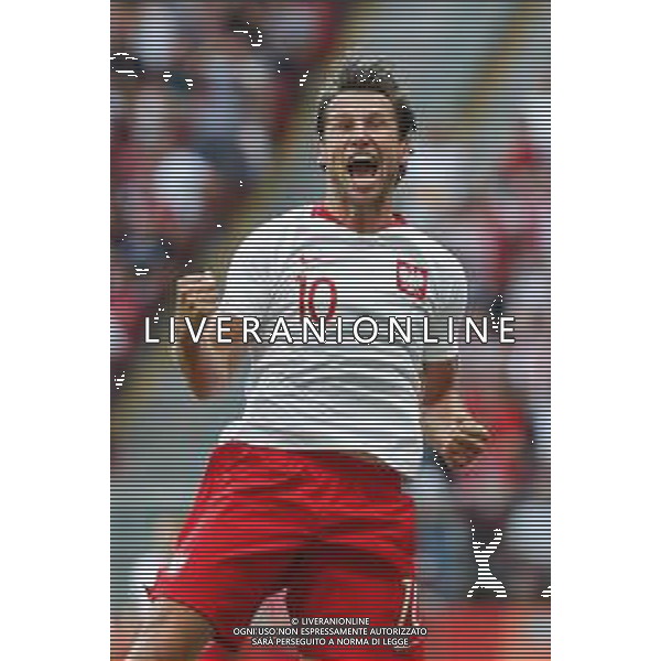 Warszawa 12.06.2018 SPORT PILKA NOZNA FOOTBALL MIEDZYNARODOWY MECZ TOWARZYSKI: POLSKA - LITWA --- INTERNATIONAL FRIENDLY FOOTBALL MATCH IN WARSAW: POLAND - LITHUANIA --- NZ grzegorz krychowiak , radosc celebration , FOT. GRZEGORZ RADTKE / 058sport.pl / NEWSPIX.PL --- Newspix.pl AG ALDO LIVERANI SAS ONLY ITALY