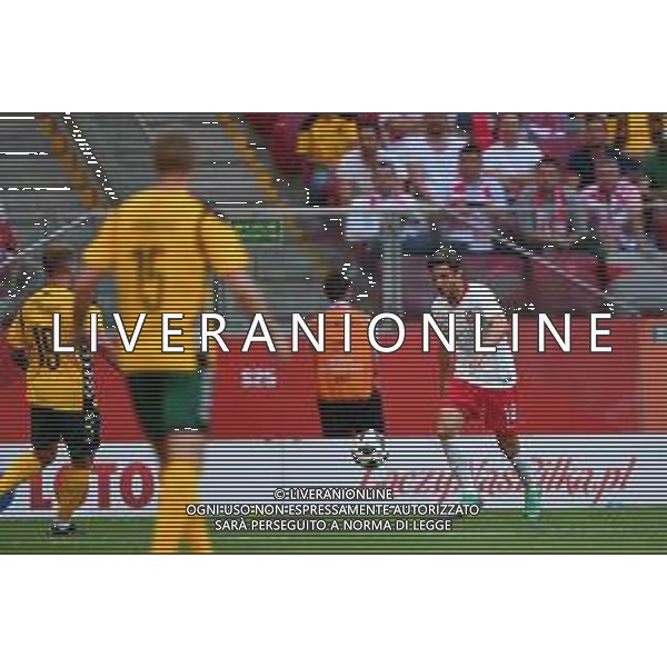 2018.06.12 Warszawa Pilka nozna Mecz Towarzyski Sparing Polska - Litwa N/z Bartosz Bereszynski Foto Pawel Andrachiewicz / PressFocus 2018.06.12 Warszawa Football Friendly Game Poland - Lithuania Bartosz Bereszynski Credit: Pawel Andrachiewicz / PressFocus / NEWSPIX.PL --- Newspix.pl AG ALDO LIVERANI SAS ONLY ITALY
