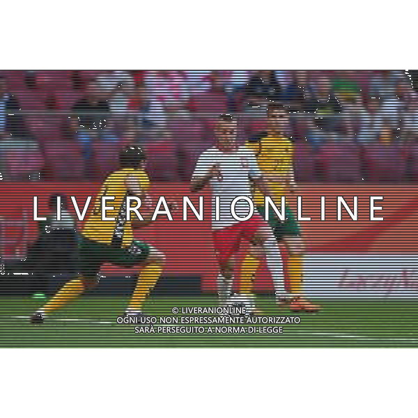 2018.06.12 Warszawa Pilka nozna Mecz Towarzyski Sparing Polska - Litwa N/z Jacek Goralski Foto Pawel Andrachiewicz / PressFocus 2018.06.12 Warszawa Football Friendly Game Poland - Lithuania Jacek Goralski Credit: Pawel Andrachiewicz / PressFocus / NEWSPIX.PL --- Newspix.pl AG ALDO LIVERANI SAS ONLY ITALY