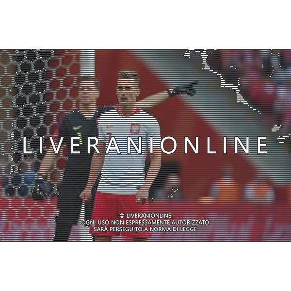 2018.06.12 Warszawa Pilka nozna Mecz Towarzyski Sparing Polska - Litwa N/z Arkadiusz Milik Foto Pawel Andrachiewicz / PressFocus 2018.06.12 Warszawa Football Friendly Game Poland - Lithuania Arkadiusz Milik Credit: Pawel Andrachiewicz / PressFocus / NEWSPIX.PL --- Newspix.pl AG ALDO LIVERANI SAS ONLY ITALY
